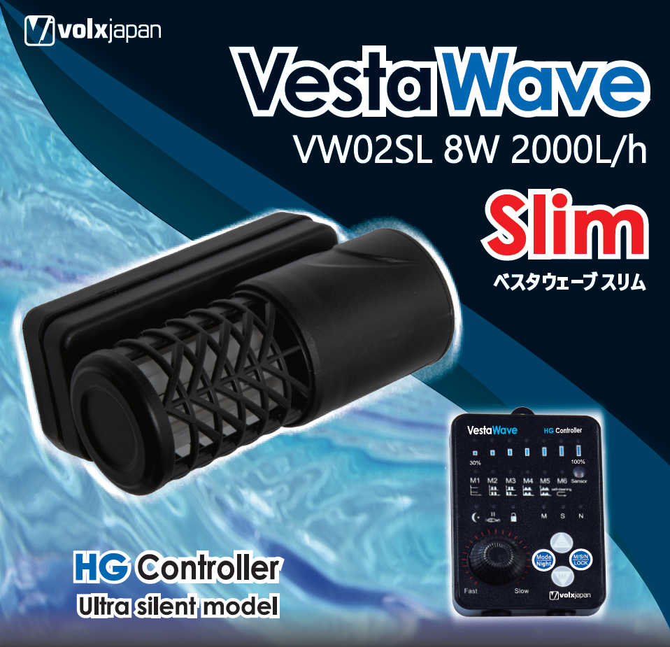 volx japan Vesta Wave Slim2 ほぼ新品 保証付付属品類すべてあります